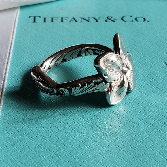 ⛔SOLDAntique 1885 Tiffany & Co Spoon - Ring Violet - Picture 7 of 16